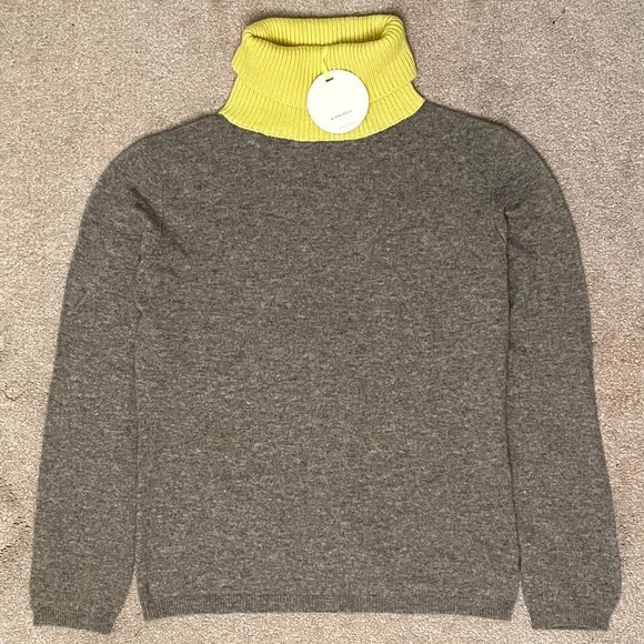 Sweaters - Women’s Pure Cashmere Turtleneck Sweater Size XL Made In Italy